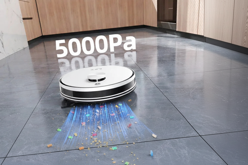 5000Pa Suction Power