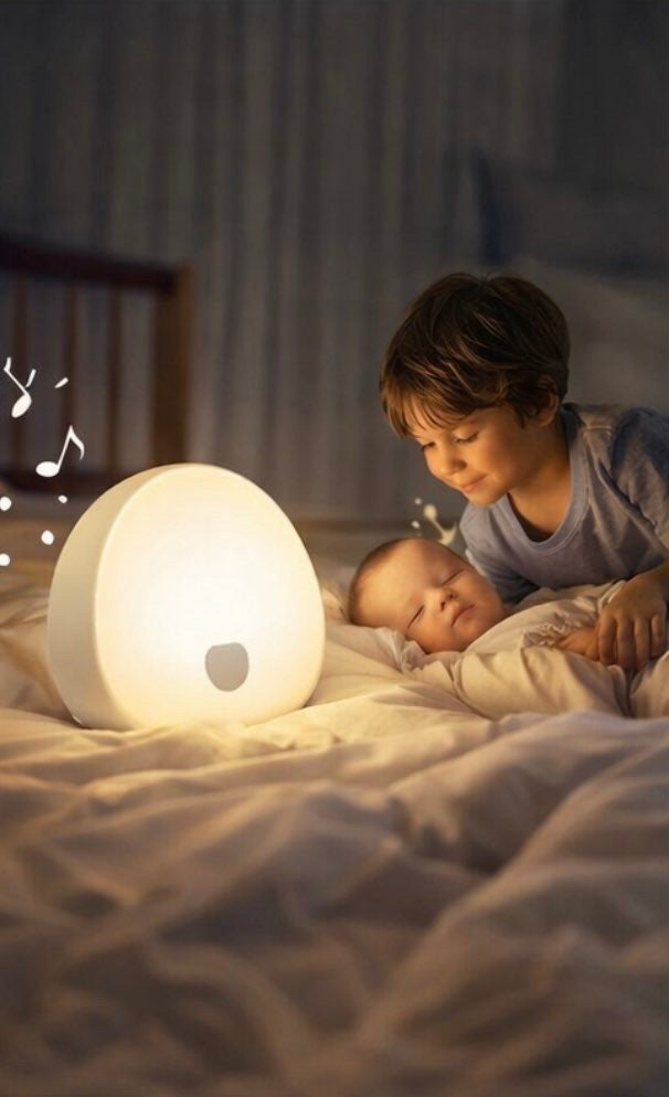 RGB Nattlampa med White Noise & Laddning